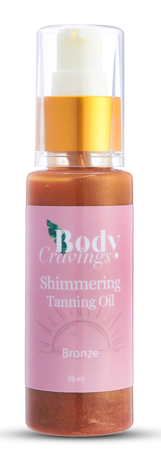 Bronze Shimmering Tanning Oil