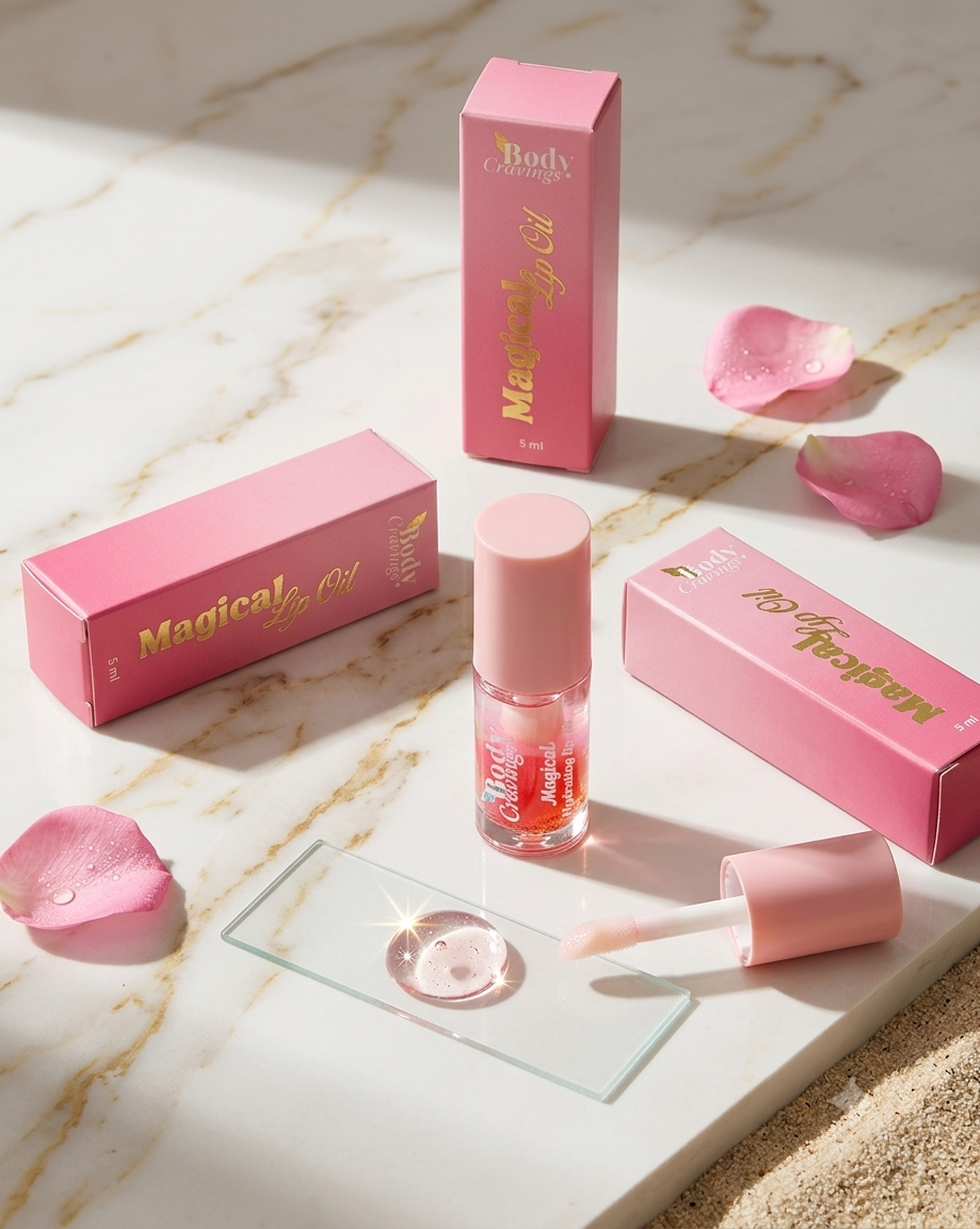 Magical lip oil